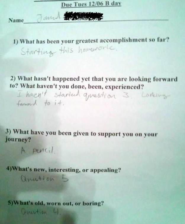 These answers.
